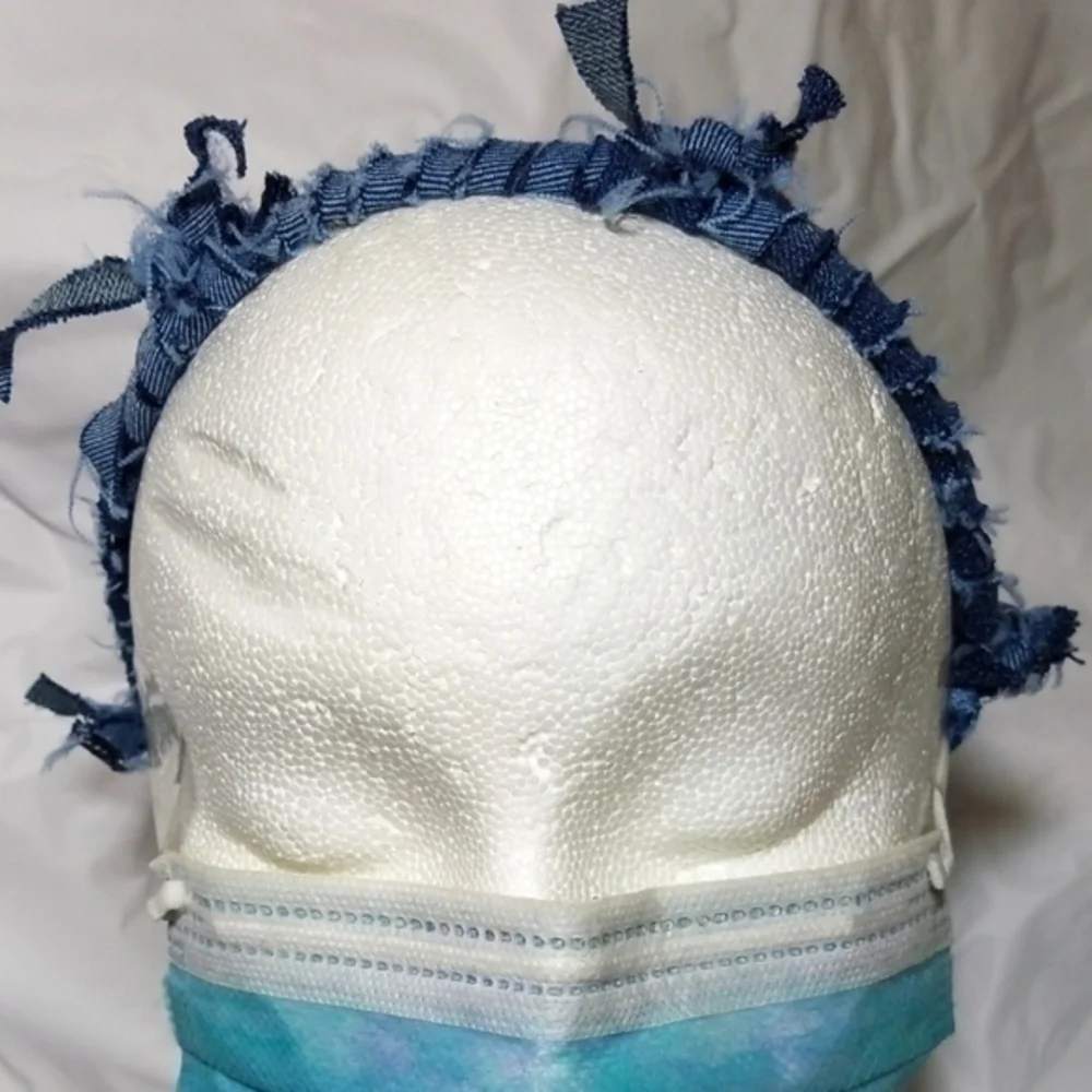 Tasty Raw Edge Denim HEADBANZ 
